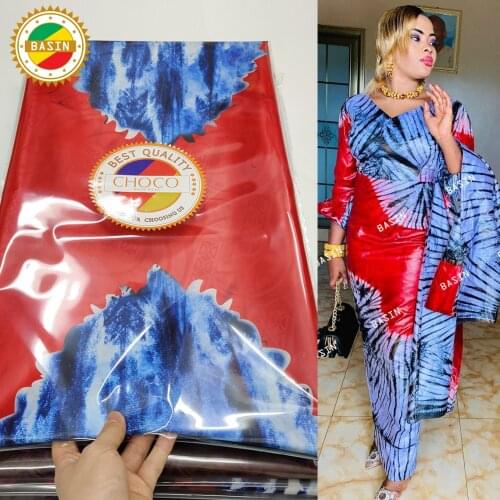 Wholesale Price!!! 5 Yards African Lace Fabric 2021 Latest Style Bazin Riche Fabric For Sewing Party Dresses Basin Riche Broder