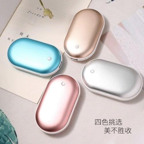 Hand warming charger portable hand warming charger 2-in-1 5000 mA