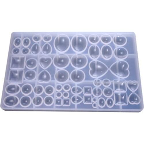 Silicone Casting Molds Necklace Pendant Resin Uv Resin Epoxy For Jewelry Making Mould Diy Hand Craft Crystal Glue