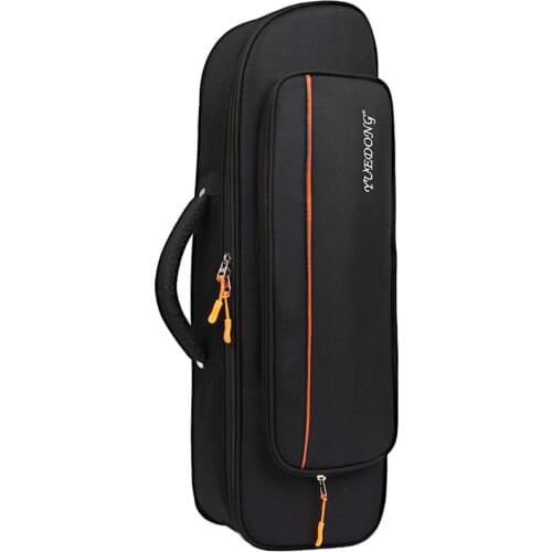 Trumpet Bag, Oxford Cloth Trumpet Gig Bag Thicken Waterproof Trumpet Carrying Case with Shoulder Belt