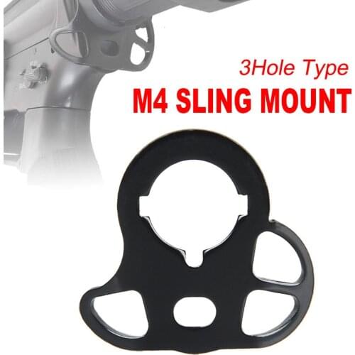 Tactical M4 AEG Style Series CQD Rear Sling Mount Sling Adapter For Hunting GZ33-0053