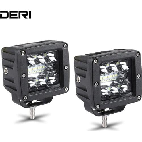 3 inch 4 inch LED Work Light Bar 39W Combo beam LED PODs Driving Work lamp Off road Fog Lamp for Jeep 4X4 ATV UTV Truck Boats