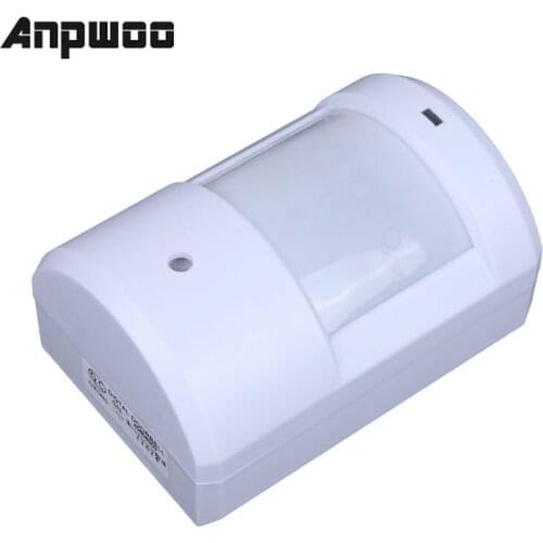 ANPWOO wirless infrared alarm Door Bell Driveway Patrol Garage System Motion Sensor 2 transmitter with 1 Receiver