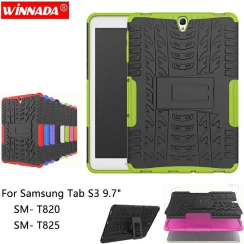 Case for Samsung Galaxy Tab S3 9.7 inch 2017 T820 TPU+PC Tablet Armore Cover for Samsung Tab S3 9.7 SM-T820 SM-T825 coque