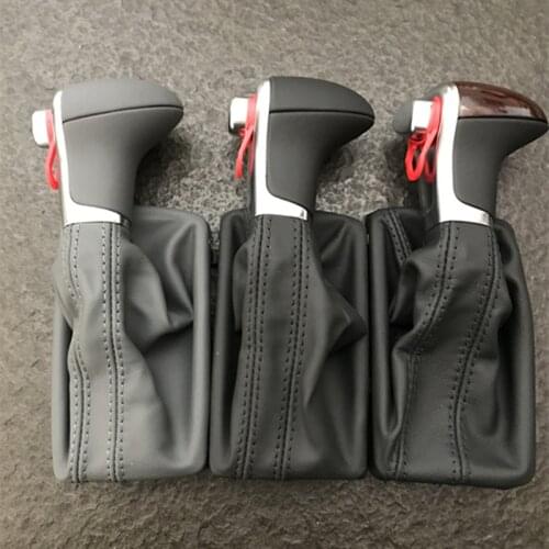 For Audi A4L Q5 A5 A6L 2005-2011 2013-2015 Shift Lever Handball Dust Cover Automatic Gear Shift Knob