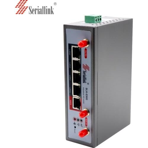 Hot Sale Slk-E900 industrial 12v car wifi 4g router with sim card slot