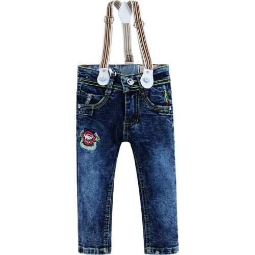 Overall jeans for baby kid cotton 100% 2015BO01 A