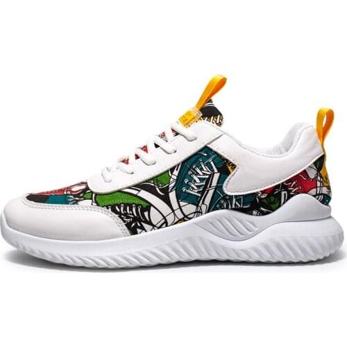 2021 Autumn Casual Shoes for Men Breathable Mens Sneakers Korea Fashion Jogging Trainers Lace Up Male Sneaker Zapatos De Hombre