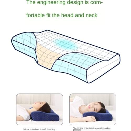 Cervical protection pillow space memory pillow household neck pillow core