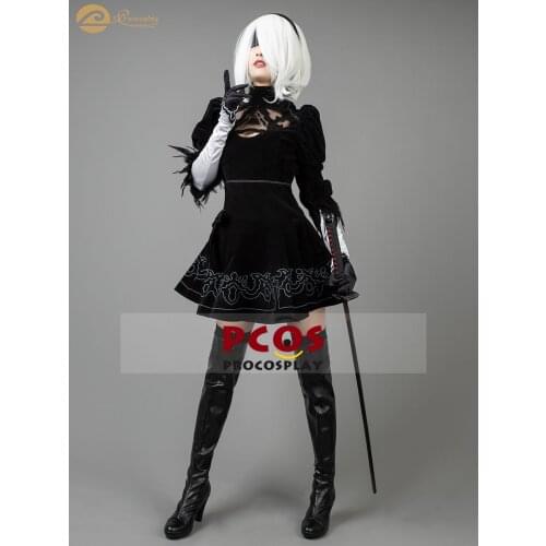 ProCosplay In stock NieR: Automata YoRHa 2B Cosplay Costume mp003590
