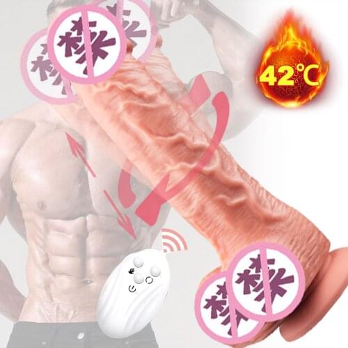 Remote Control Simulation Dildo for Women Realistic Penis Vibrator Toy Sex Machine Lesbian Silicone Big Dick Female Masturbation