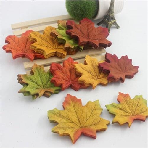 Traumdeutung Autumn Artificial Plants Decoration Wedding Fall Artificial Leaves Garden decoration Christmas Accessories fleurs