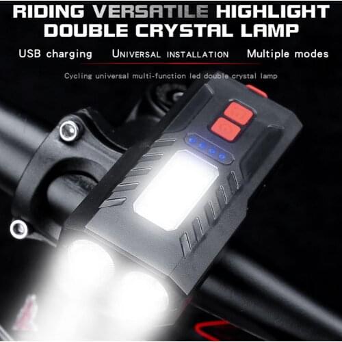 Bike Light Rainproof USB Rechargeable LED 4000mAh MTB Front Lamp Headlight Ultralight Flashlight Bicycle Light With Power Bank
