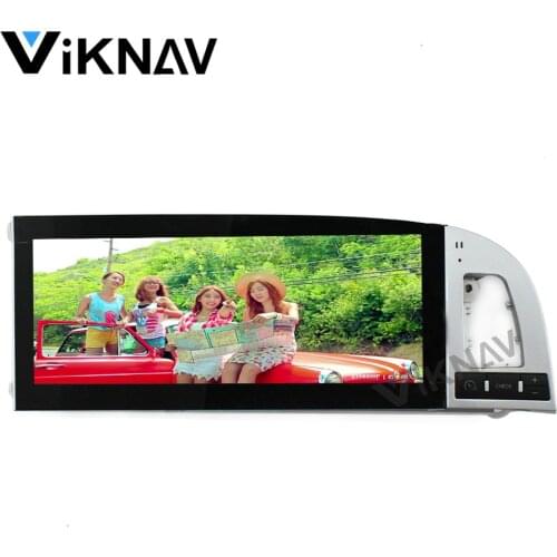 Viknav Android Tesla vertical screen for-AUDI A6L 2010 2011 radio multimedia player stereo tape recorder Car GPS navigation