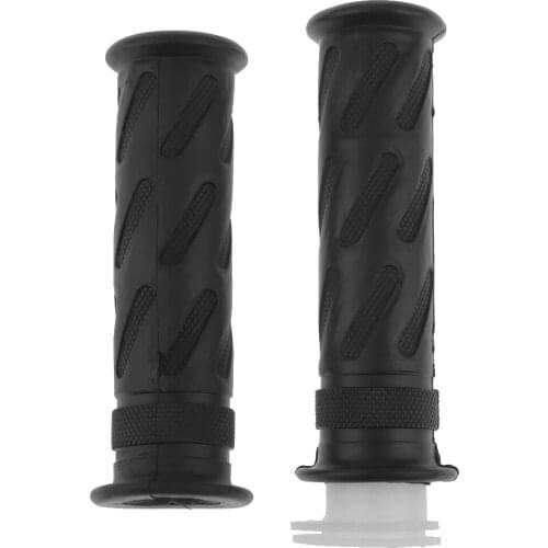 1 Pair 7/8" 22mm Motorcycle Handlebar Hand Grips For Suzuki GSXR600