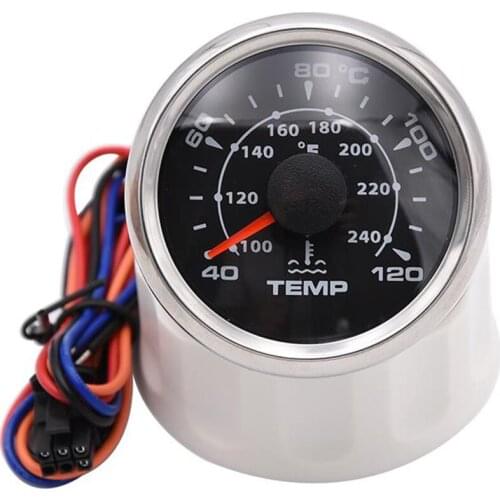 2'' 52mm temperatura moto Water Temp gauge Water Temperature Meter Car meter gauge tempratuur meter auto racing indicator
