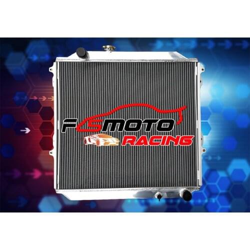 Aluminum Radiator For TOYOTA 1996-2002 Hilux Surf KZN185 3.0L Diesel MT 1996 1997 1998 1999 2000 2001 2002 MT
