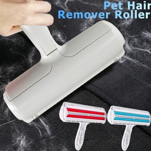 2 Ways Clothing Fur Lint Shaver Reusable Pet Hair Roller Remover Multifunctional Clothes Fuzz Dust Removing for Small Dog Cat