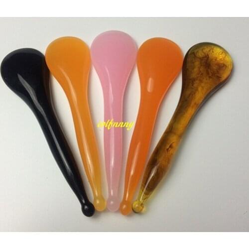 50pcs/lot free shipping Beeswax Acupuncture Point Pen Scrape Hands Face Head Massage Poking Bar Pain Relief Stick