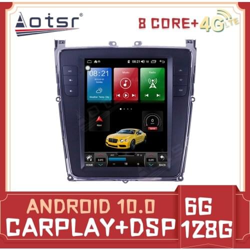 Android Car Radio Player For Bentley Continental 2012+ GPS Navigation Head Unit Multimedia Stereo Audio DSP carplay 4G SIM Video