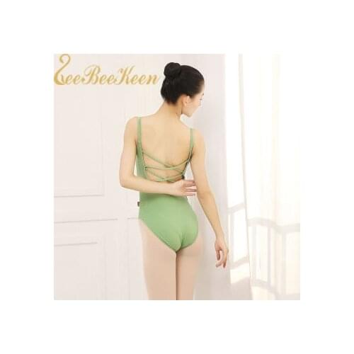 Ballet Gymnastics Leotsrd Dance Leotard Adult Backless Dance Jumpsuit Ballet Clothes Leotard Bailarina Leotard Women Sleeveless