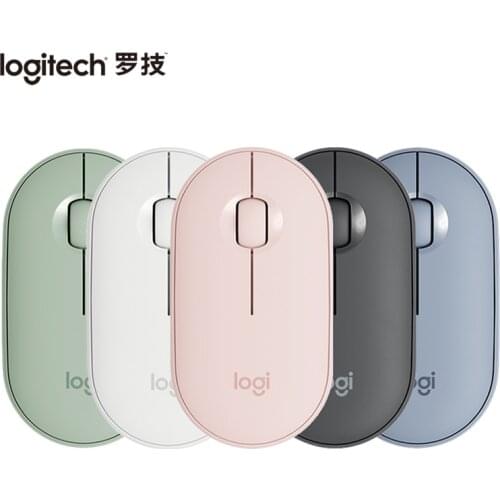 Logitech pebble mouse wireless Bluetooth mouse desktop computer notebook MAC Apple iPad Pro tablet Office Mouse