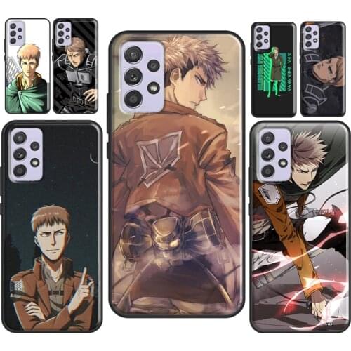 Jean Kirstein Attack on Titan Case For Samsung A12 A32 A42 A52 A72 A11 A31 A41 A51 A71 A21S A20e M31S A10 A40 A50 A70