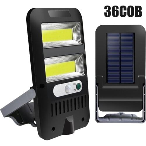 COB Solar Wall Light Outdoor Lamp Motion Sensor LED IP65 Waterproof Solar Powered Sunlight decoration street garden lights