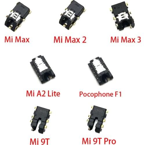 Earphone Headphone Audio jack Flex Cable Ribbon For Xiaomi Mi 9T Pro A2 Lite Max 2 3 Pocophone F1 Replacement Part