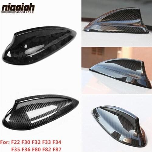 Carbon Fiber Antenna Cover Shark Fin Aerial Radio Antenna Trim for BMW F22 F30 F32 F33 F34 F36 F80 F82 F87 M2 M3 M4 2 3 4 Series