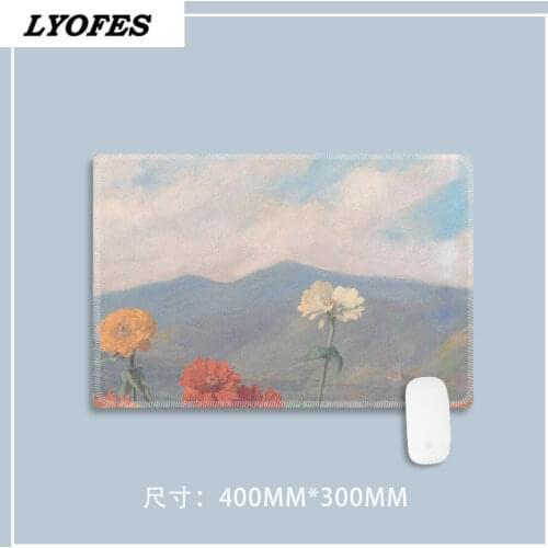 Cute Mouse Pad Office Accessories Deskpad Gaming Desk Writing Desk Mats Kawaii Mouse Pad Gamer Laptop Mat for Mouse Mice 40x30cm
