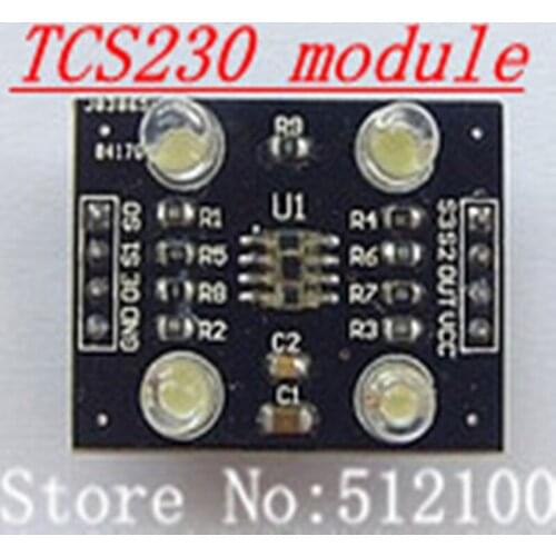 Wholesale 5pcs/lot Color sensor TCS230 TCS3200 Color Recognition Sensor Detector Module DC 3-5V Input