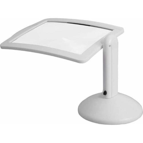 Durable Screen Magnifier 360 Degree Rotating Bracket Desktop Magnifying Glass With Led Light Screen Magnifier