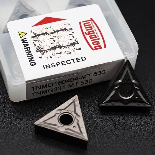 TNMG160404 MT 530 Cermet Insert Turning Tools Lathe Cutter Cermet Steel Parts CNC Carbide Inserts