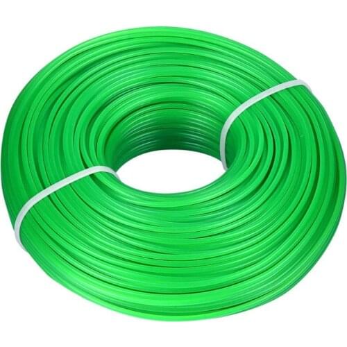 Replacement Diameter 2mm Length 100m Nylon Round Rope Weed Trimmer Line for Garden Grass Petrol Strimmer Electric 2.0mm*100m