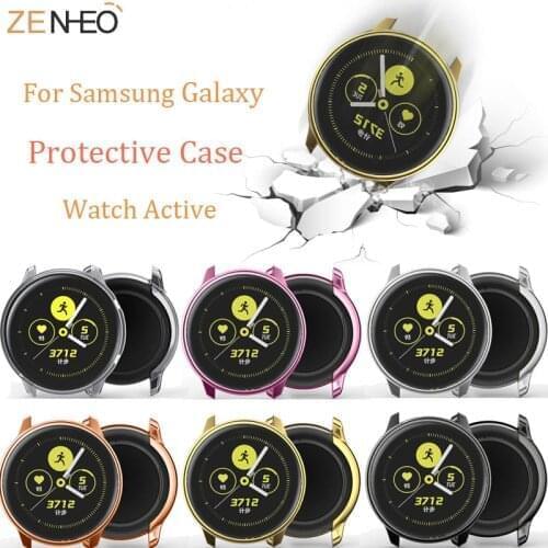 TPU Protector Case For Samsung Galaxy Watch Active Cover Shell 360 Degree For Galaxy watch active Protective Cases frame