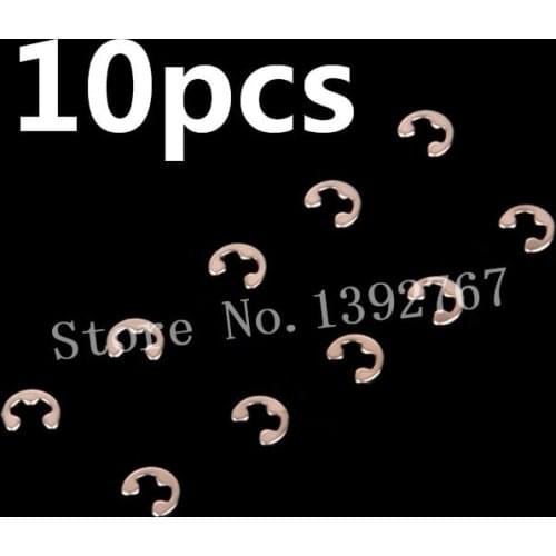10Pcs 86089 HSP Spare Parts E-Clips 2.0 For 1/16 Scale 4WD RC Car Buggy Kingliness Nitro Truck Hobby Baja
