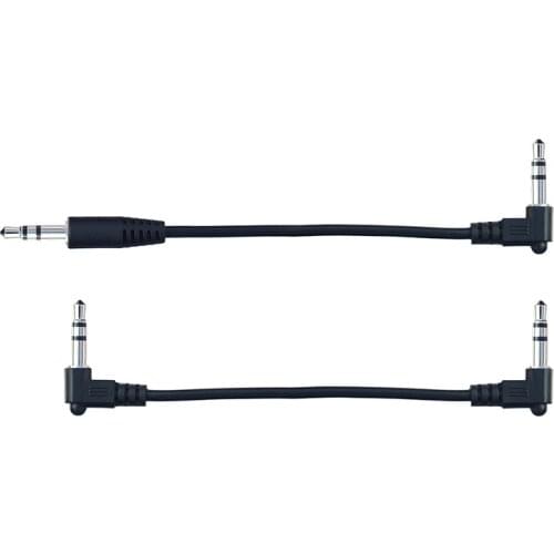 3.5mm Plug Short AUX Cable 90 Degree Angled Male to Male Stero Audio Cable Car AUX MP3/MP4 Audio Cable 15cm 20cm 30cm