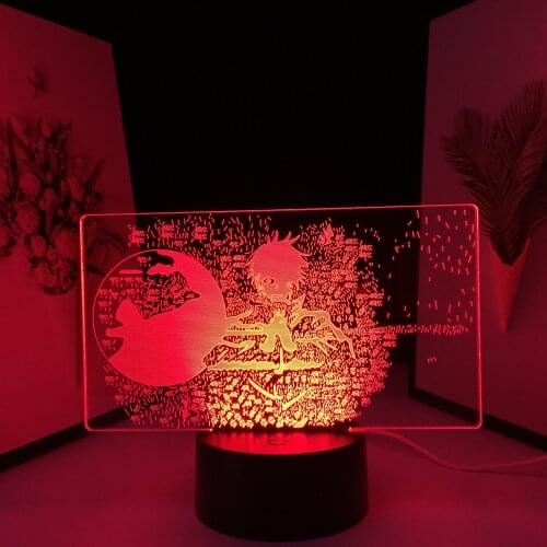 Jujutsu Kaisen Anime Lamp Satoru Gojo Jogo LED Night Light Yuji Itadori for Birthday Gift Jujutsu Kaisen Jogo Table Lamp