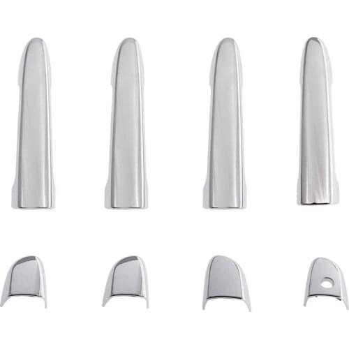 Car ABS Chrome Side Door Handle Cover Fit For Mazda Cx-5 2012-2015 Catch Trim Decoration Overlay Molding Garnish M2 M3 M6 Cx5