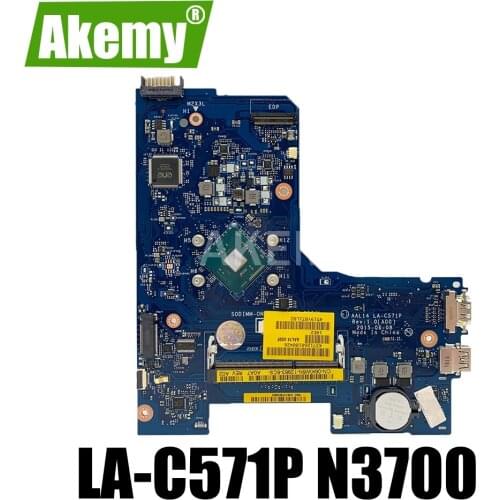 FOR 15 5000 5552 CN-0F77J1 0F77J1 LA-C571P ALL14 DDR3L SR29E N3700 CPU laptop Motherboard 100% Tested OK