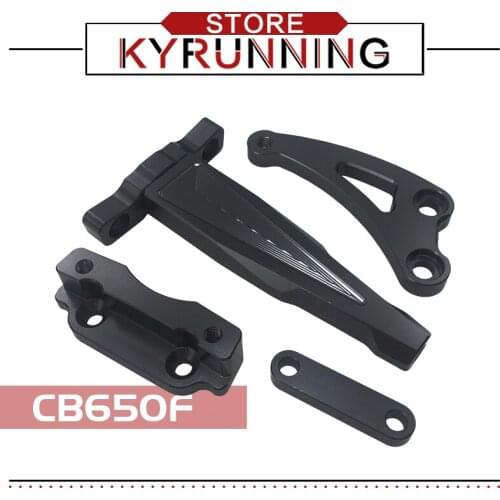 FOR CB650F CB500X CB 650F 500X Motorcycle Shock Absorber Direction Damping Bracket Steering Titanium Ruler mechanical vibration