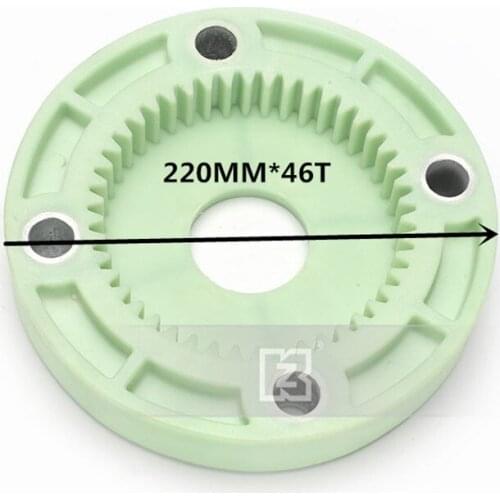 For Kobelco Sumitomo Hitachi Kato Excavator 220*46T connection rubber assembly hydraulic pump buffer rubber connection plate