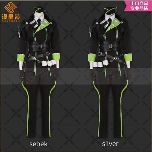 Game Twisted Wonderland DIASOMNIA sebek silver Uniforms Cosplay Costume New Outfit