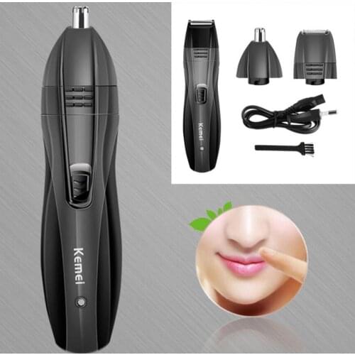 Kemei KM-6635 3 In 1 Multifunction Electric Hair Clippers Set Beard Shaving Nose Hair Trimmer Cutting Razor for Man Woman