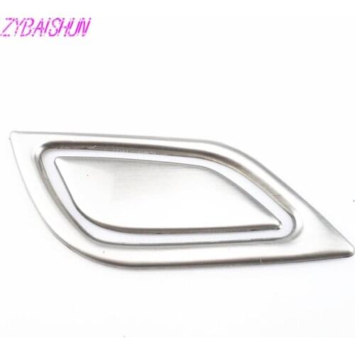 Stainless Steel Car Interior Dashboard Storage Box Keyboard Fit For Vauxhall Opel Mokka BUICK ENCORE 2013 2014 2015 Car Styling