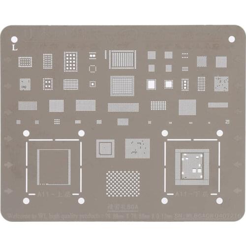 Mobile Phone Rework for Iphone X - 8 - 8 Plus Repair Bga Reballing Stencils