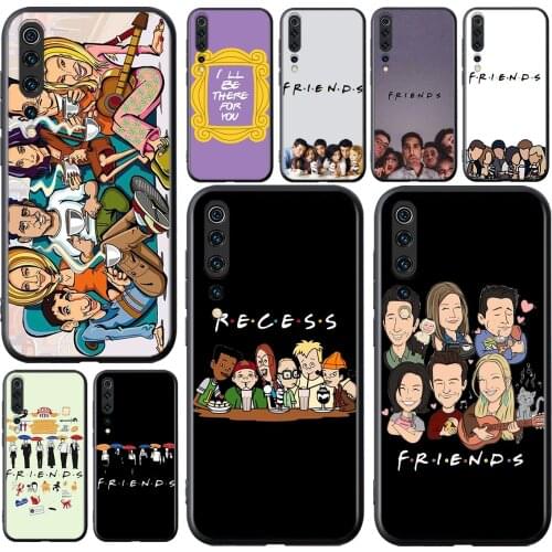 Cartoon Friends TV For Xiaomi Mi 11i 11 10T 10 9T 9 A3 8 Lite CC9 SE Note10 Lite Ultra Pro Soft Silicone Phone Case