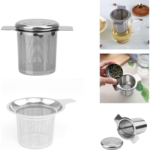 Stainless Steel Mesh Tea Infuser Tea Strainer Cup Loose Leaf Filter Tea Filter Strainers Kitchen Accessories