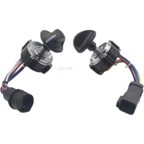Excavator throttle knob Rotary switch Refuel motor Excavator accessories For CATERPILLAR CAT E307/320B/C E312